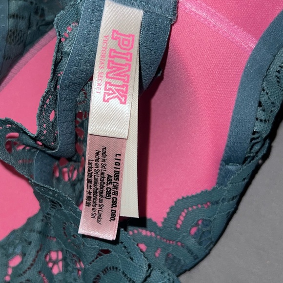 Victoria’s Secret pink bralette push up - Picture 3 of 3